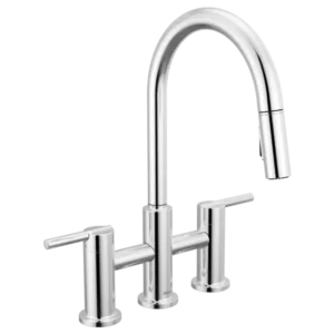 Delta Polished Chrome Nicoli® Bridge