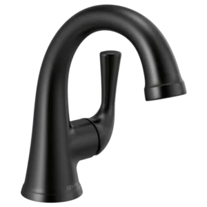 Delta Matte Black Kayra® Single Hole