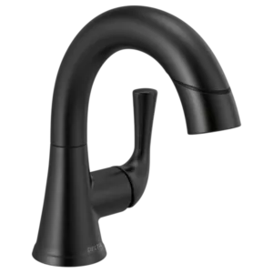 Delta Matte Black Kayra® Single Hole