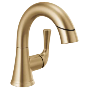 Delta Champagne Bronze Kayra Single Hole