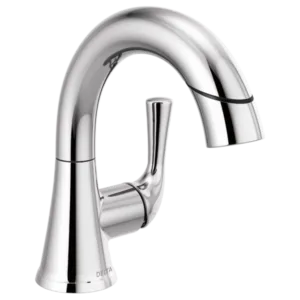 Delta Polished Chrome Kayra® Single Hole