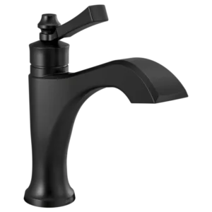 Delta Matte Black Dorval™ Single Hole