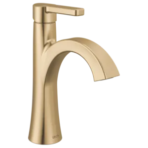 Delta Champagne Bronze Lineax Single Hole