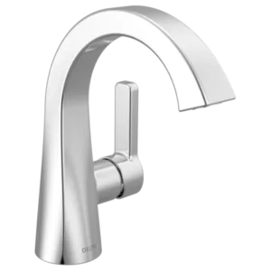 Delta Polished Chrome Lineax™ Single Hole