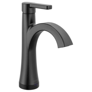 Delta Matte Black Lineax™ Single Hole