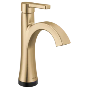Delta Champagne Bronze Lineax Single Hole