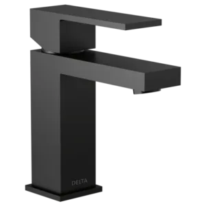 Delta Matte Black Modern Single Hole