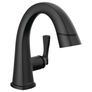 Delta Matte Black Stryke® Single Hole