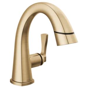 Delta  Champagne Bronze Stryke Single Hole