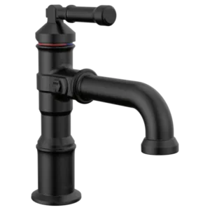 Delta Matte Black Broderick® Single Hole