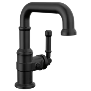 Delta Matte Black Broderick® Single Hole