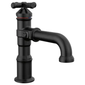 Delta Matte Black Broderick® Single Hole