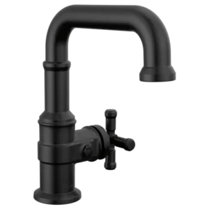 Delta Matte Black Broderick® Single Hole