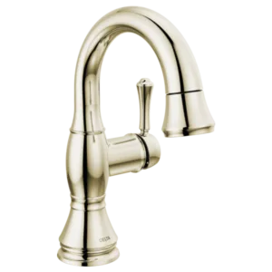 Delta Polished Nickel Cassidy® Single Hole