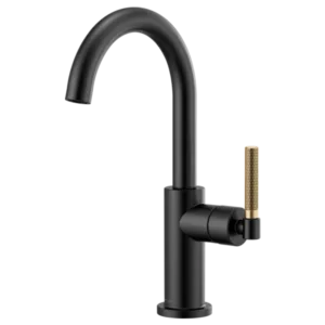 Brizo Matte Black/Luxe Gold Litze Bar