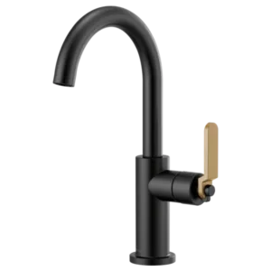 Brizo Matte Black/Luxe Gold Litze Bar