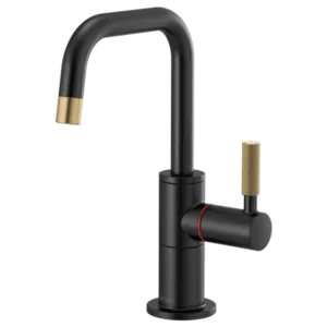 Brizo Matte Black/Luxe Gold Litze Instant Hot