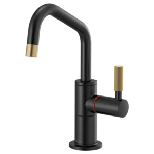 Brizo Matte Black/Luxe Gold Litze Instant Hot