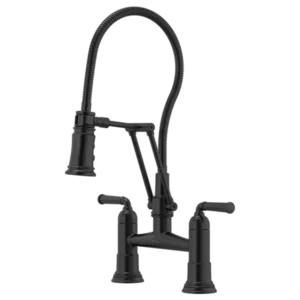 Brizo Matte Black Rook® Articulating