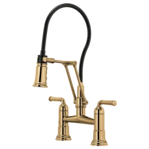 Brizo Polished Gold Rook® Articulating