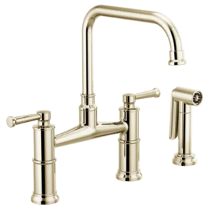 Brizo Polished Nickel Artesso® Bridge