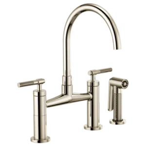 Brizo Polished Nickel Litze® Widespread