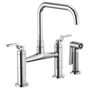 Brizo Polished Chrome Litze® Widespread