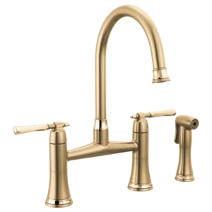 Brizo Luxe Gold / Polished Gold The Tulham Kitchen Collection by Brizo Bridge