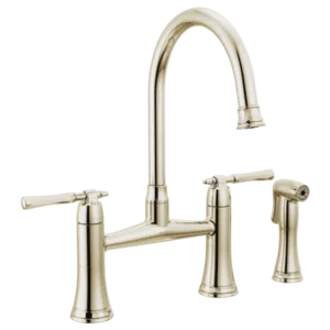 Brizo Polished Nickel The Tulham™ Kitchen Collection by Brizo® Bridge