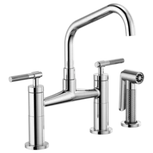 Brizo Polished Chrome Litze® Widespread