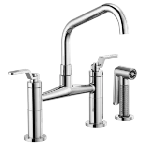 Brizo Polished Chrome Litze® Widespread