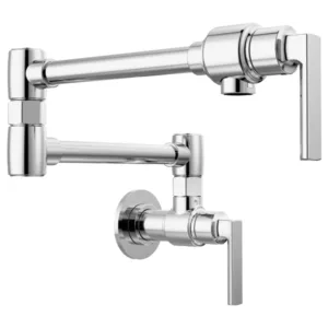 Brizo Polished Chrome Kintsu® Pot Filler Wall-Mount