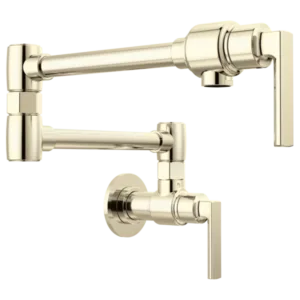 Brizo Polished Nickel Kintsu® Pot Filler Wall-Mount