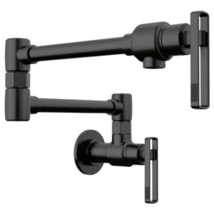 Brizo Matte Black Kintsu® Pot Filler Wall-Mount