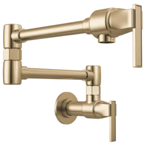 Brizo Luxe Gold Frank Lloyd Wright Pot Filler Wall-Mount