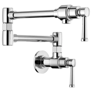 Brizo Polished Chrome Artesso® Pot Filler Wall-Mount