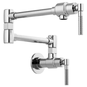 Brizo Polished Chrome Litze® Pot Filler Wall-Mount