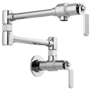 Brizo Polished Chrome Litze® Pot Filler Wall-Mount