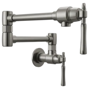 Brizo Luxe Steel The Tulham™ Kitchen Collection by Brizo® Pot Filler Wall-Mount