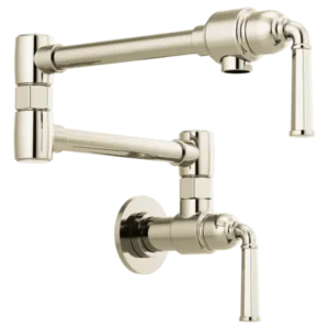 Brizo Polished Nickel Rook® Pot Filler Wall-Mount