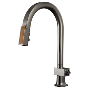 Brizo Brilliance Black Onyx / Wood Frank Lloyd Wright® Pull-Down