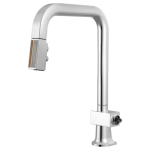 Brizo Polished Polished Chrome / Teak Wood Frank Lloyd Wright® Pull-Down