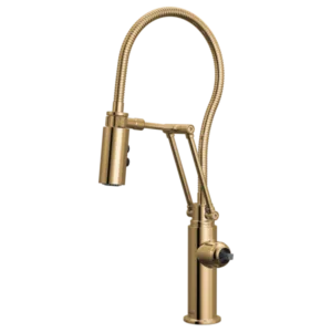 Brizo Polished Gold Odin® Articulating