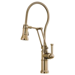 Brizo Luxe Gold Artesso Articulating