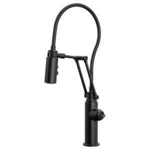 Brizo Matte Black Odin® Articulating