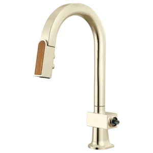 Brizo Polished Nickel / Wood Frank Lloyd Wright® Pull-Down