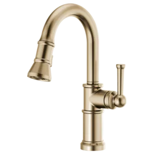 Brizo Luxe Gold Artesso Pull-Down Prep