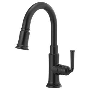 Brizo Matte Black Rook® Pull-Down Prep
