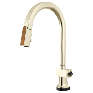 Brizo Polished Nickel / Wood Frank Lloyd Wright® Pull-Down