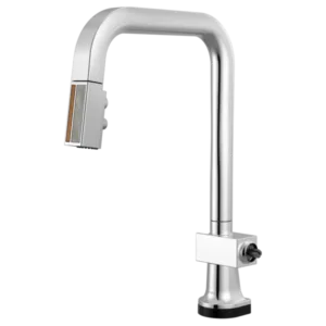 Brizo Polished Polished Chrome / Teak Wood Frank Lloyd Wright® Pull-Down